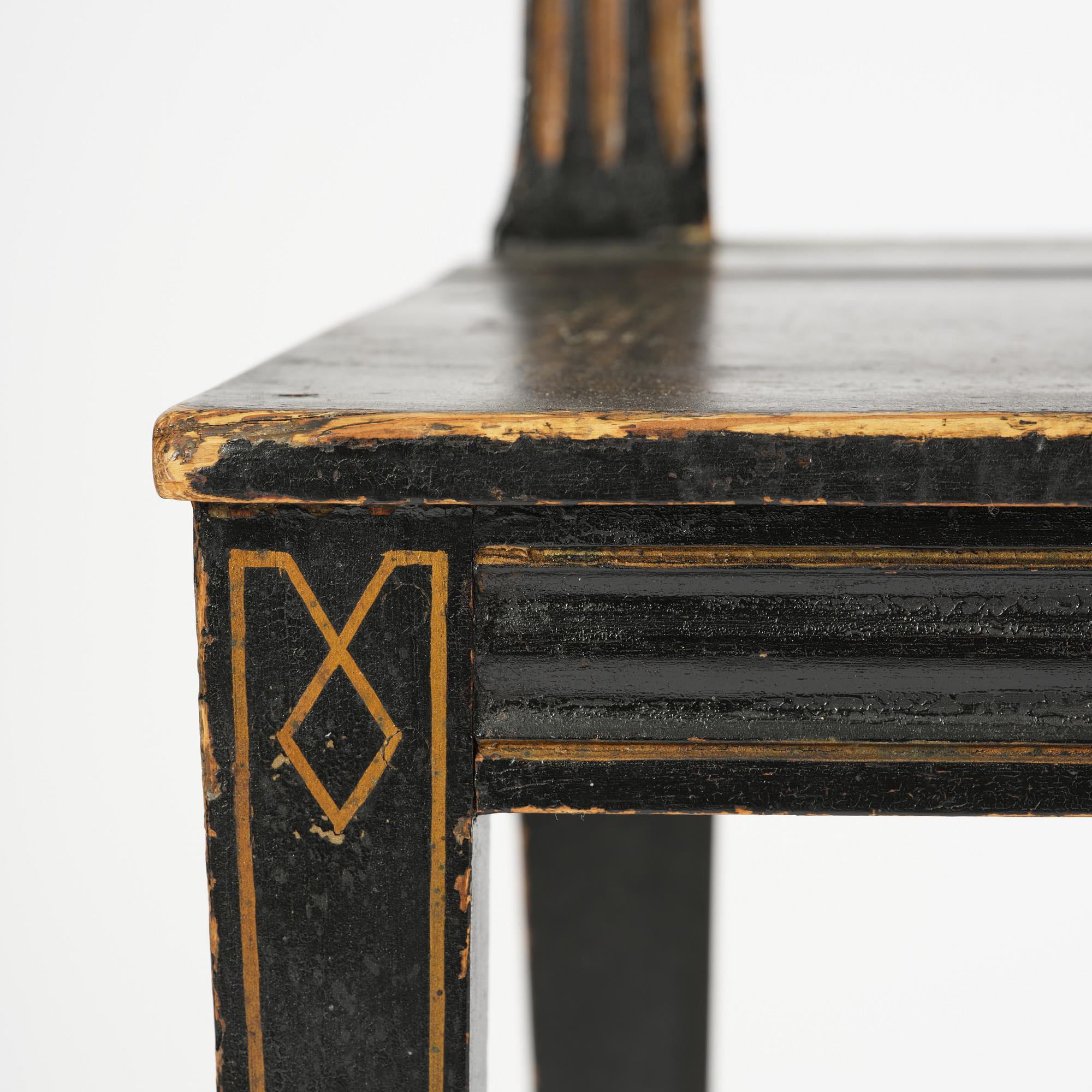 Stolar, ett par, Sverige, omkring år 1800, Sengustavianska.