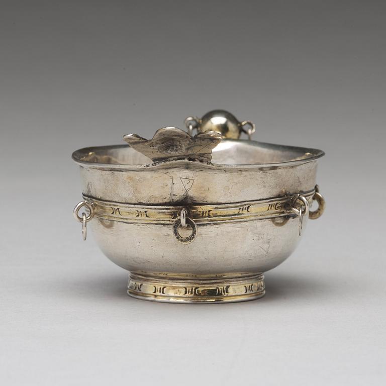 Jöns Eriksson Ekman, kåsa, silver, Luleå 1770.