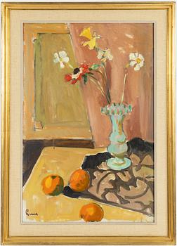 Carl Gunne, Still Life with Flowers.
