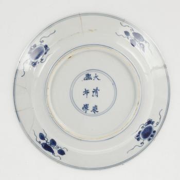 FAT, porslin, Kina. Kangxi, (1662-1722).