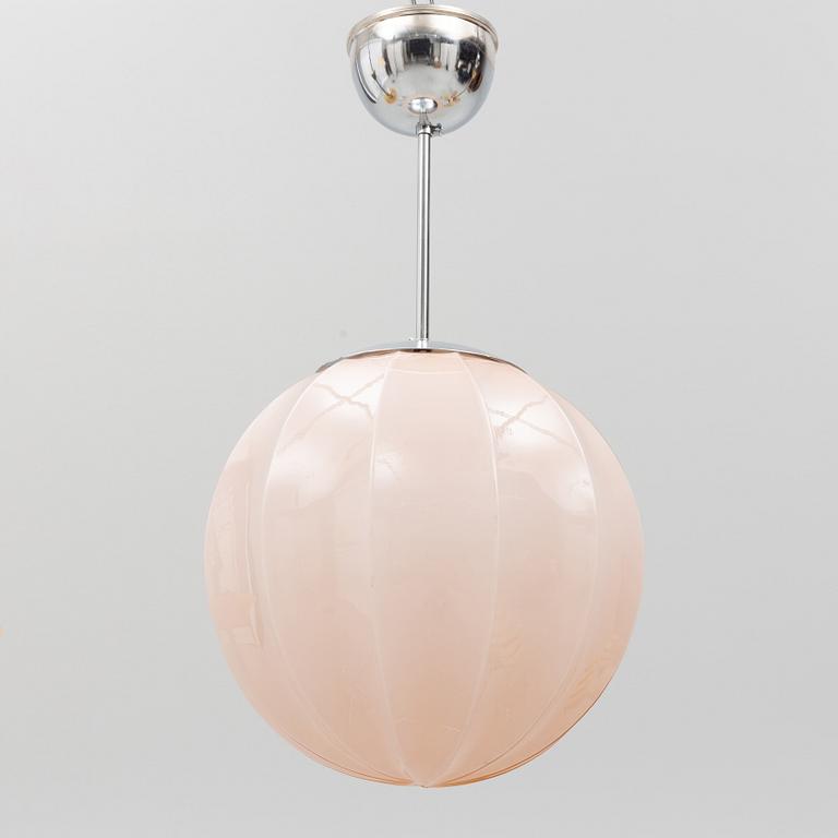 Ceiling lamp, 1940s/50s.
