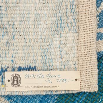 Barbro Sprinchorn, Vävd tapet, "La Lune" ("Månen"), gobelängvariant, ca 87,5-88,5 x 103,5 cm, signerad AB MMF S.