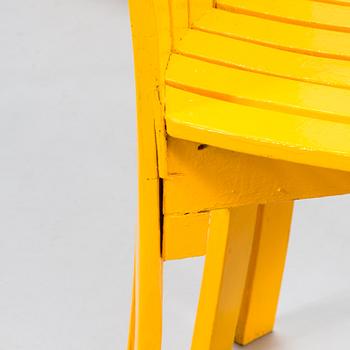 Alvar Aalto, 3+1 garden chairs (Sun-series)'310' for Artek 1960's and late 20th century.