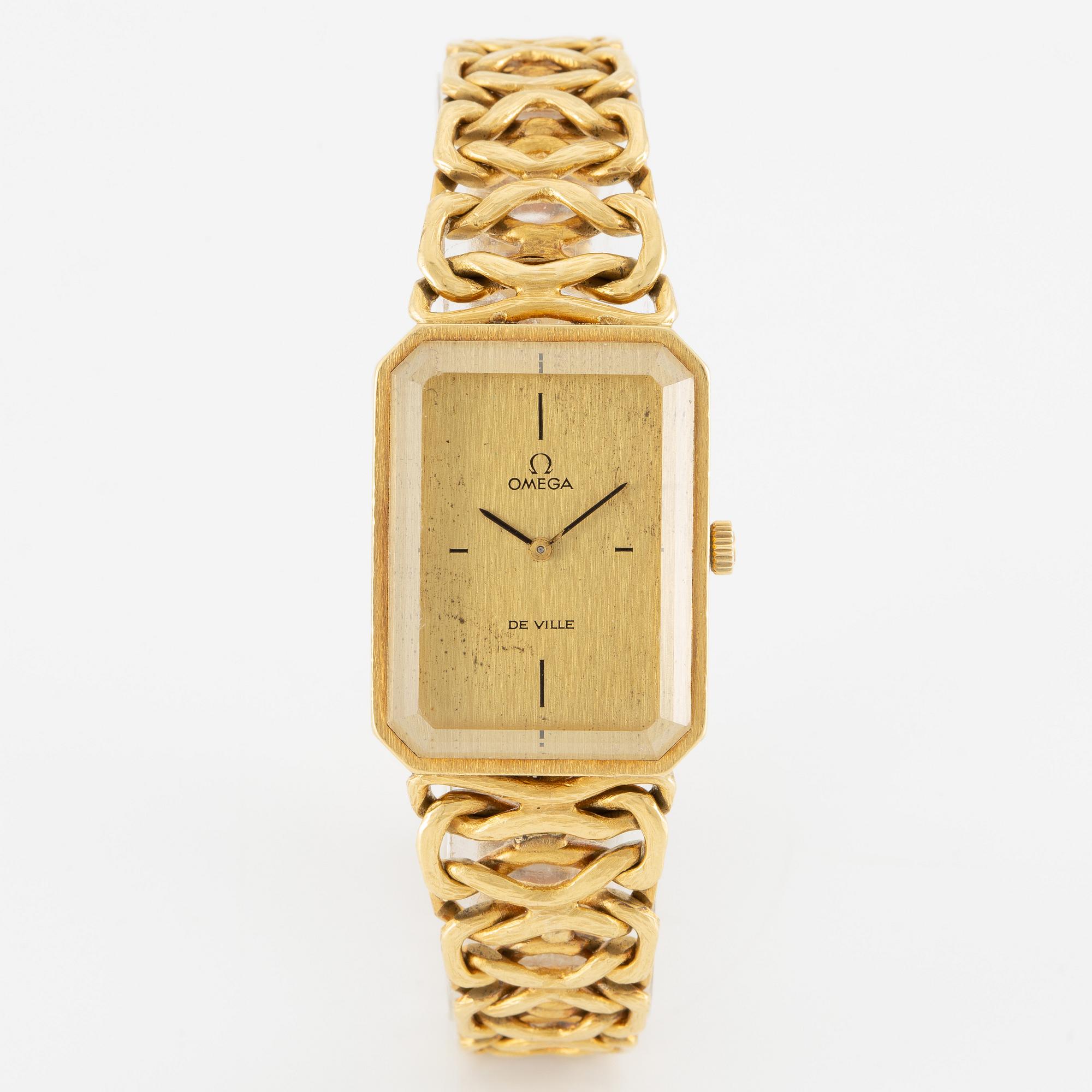 Omega, De Ville, wristwatch, 24 mm.