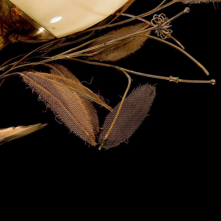 A mid 20th Century model 9029/4 chandelier for Taito Oy, Finland.