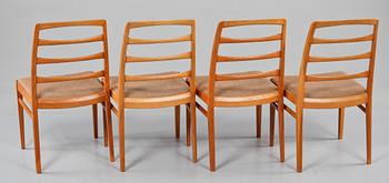 STOLAR, 4 st, Bertil Fridhagen, Bodafors, 1960-tal.
