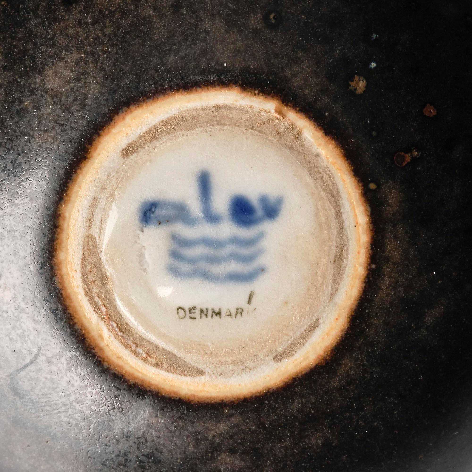 Alev Ebüzziya Siesbye, skål, unik, stengods, Royal Copenhagen, Danmark, 1960-tal.