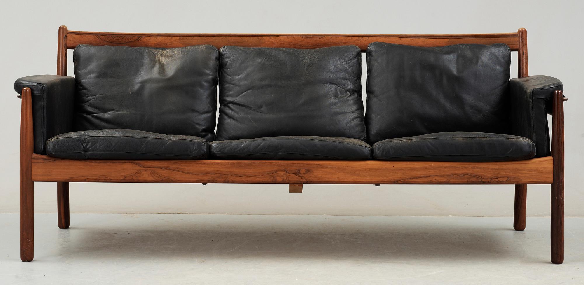 SOFFA, Gunnar Myrstrand för Källemo Möbelfabrik i Vaggeryd, modellen formgiven 1960.