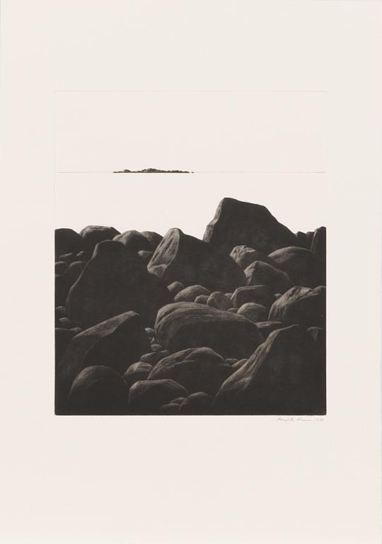 Portfolio of prints, fourteen Finnish poets and artists, Eurographica Helsinki 1978.