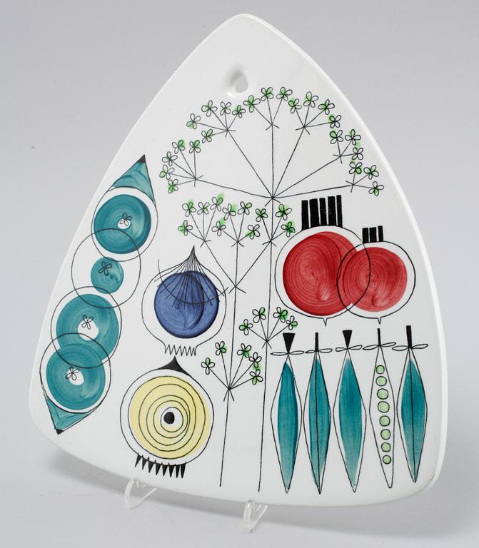 Four pieces of tableware by Marianne Westman for Rörstrand, model "Picknick", 1956-69.