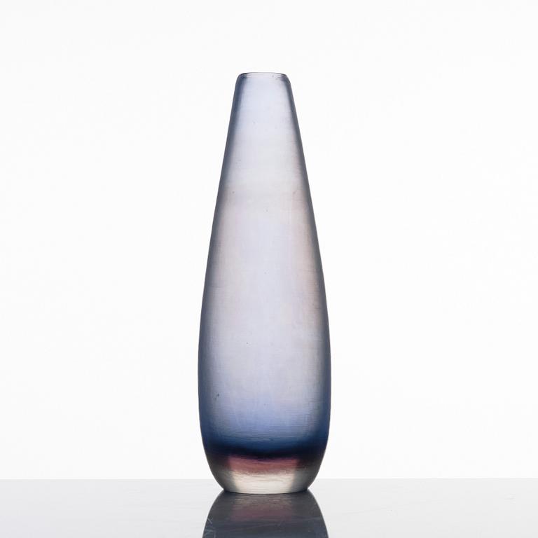 Paolo Venini, an 'Inciso' glass vase, Venini, Murano, Italy 1950-60s.