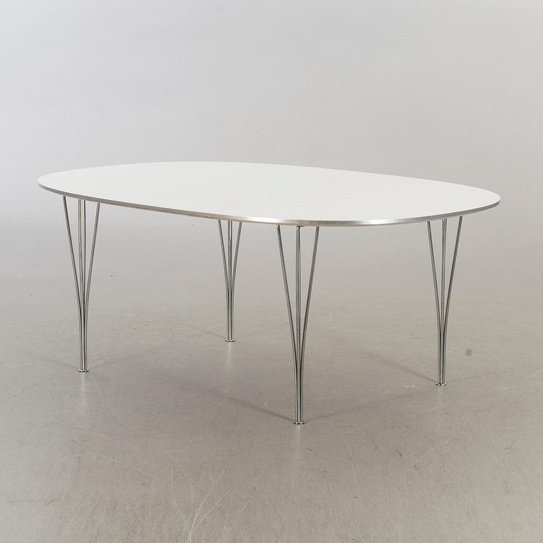 BRUNO MATHSSON / PIET HEIN, a danish "Superellips" dining table for Fritz Hansen. 1987.