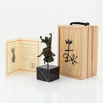 Salvador Dalí, a bronze sculpture, signed, numbered 190/300.