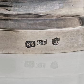 Carl Johan Tegelsten, A pair of Neo-Rococo silver champagne coolers/ vases, maker's mark of Carl Johan Tegelsten, Saint Petersburg 1849.