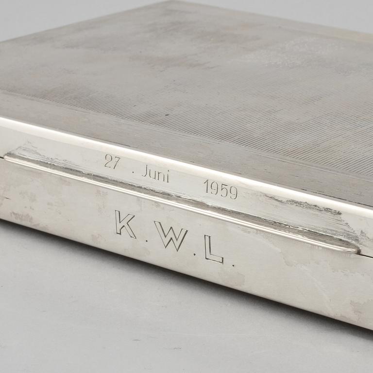 ETUI, silver, 1900-talets mitt.