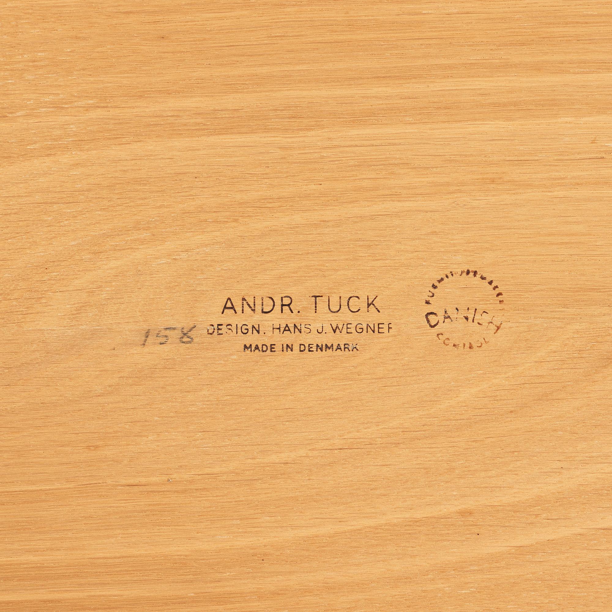 HANS J WEGNER, tevagn, "AT45" Andreas Tuck, Danmark 1950-60-tal.