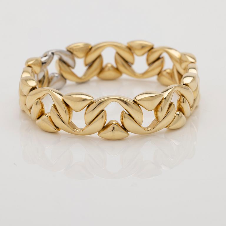 Armband 18K guld med diamanter, Chiampesan, Italien.