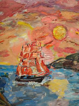 Albin Amelin, Allegorical female figures.