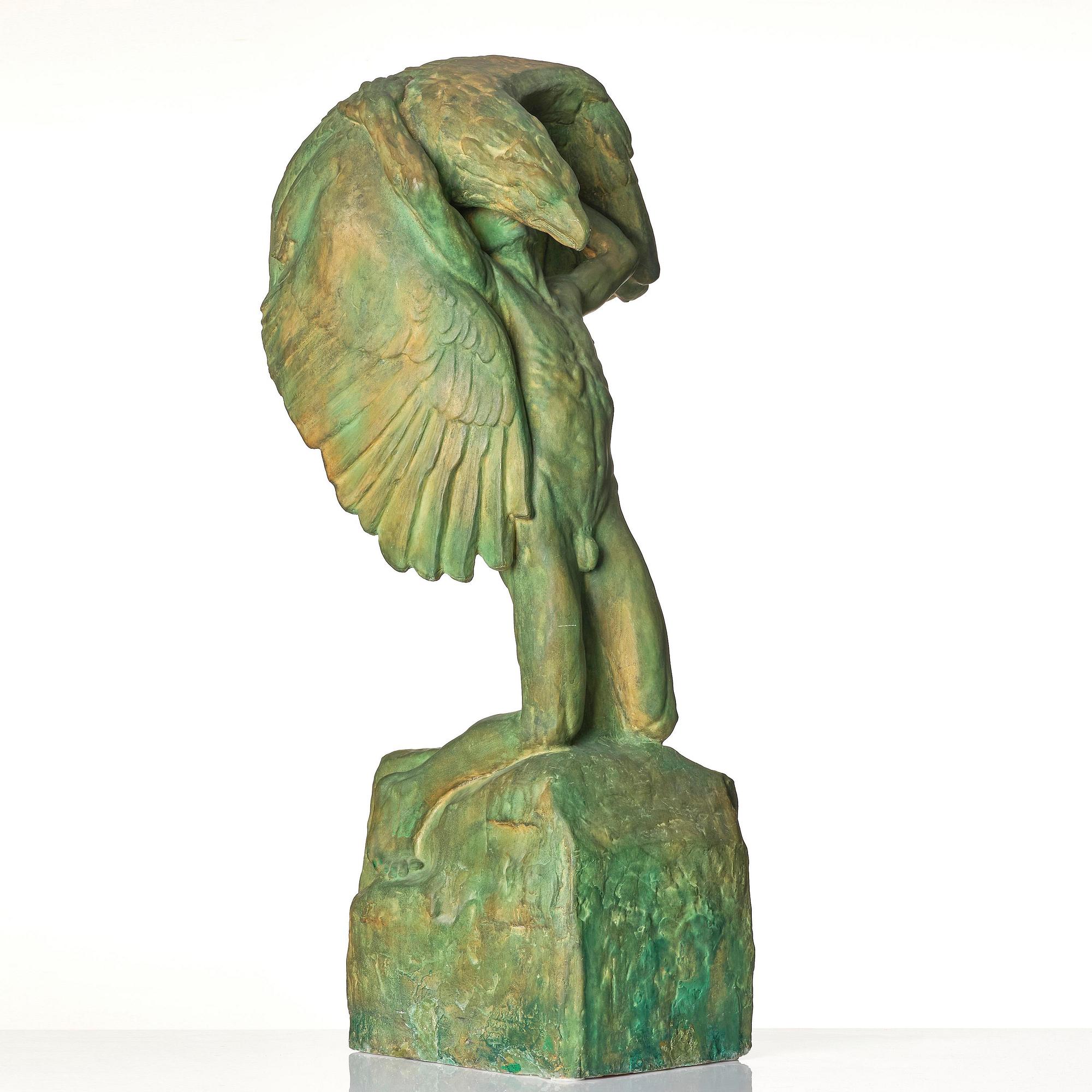 Carl Milles, "Vingarna" ("Gosse med örn").