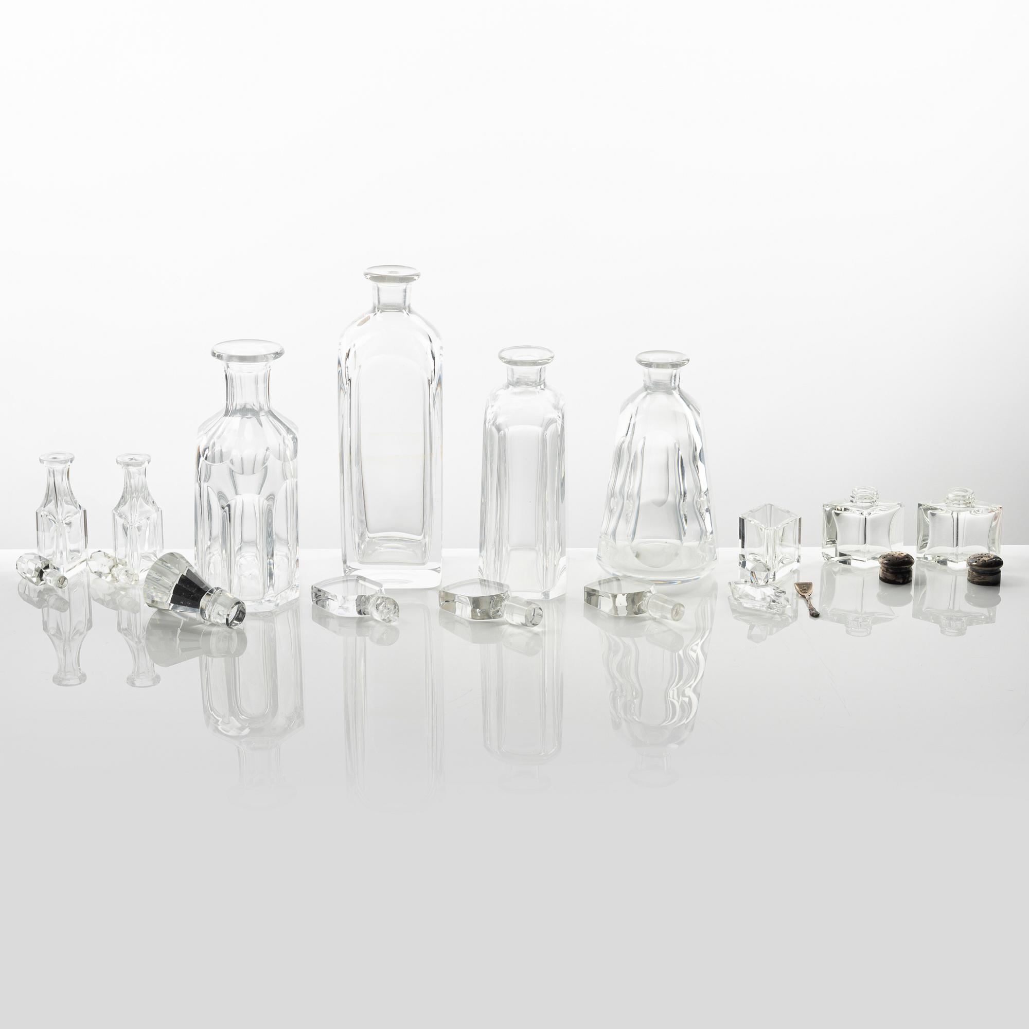 Glasservis, Elis Bergh, glasservis, ca 115 delar "Kronoberg", 1900-talets mitt.