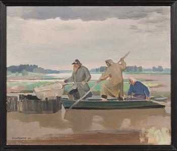 Lennart Segerstråle, oil on canvas, signed and dated 1936.