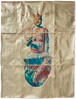 Mike & Doug Starn (Starn Twins), "Untitled, Bodhisattva #1", 2005-2008.