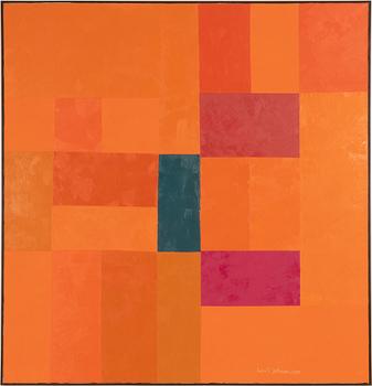 Leif Johansson, "Den blå rektangeln".