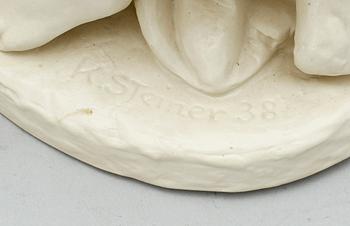 FIGURIN, keramik, Schaubach kunst, Tyskland, 1900-talets mitt.