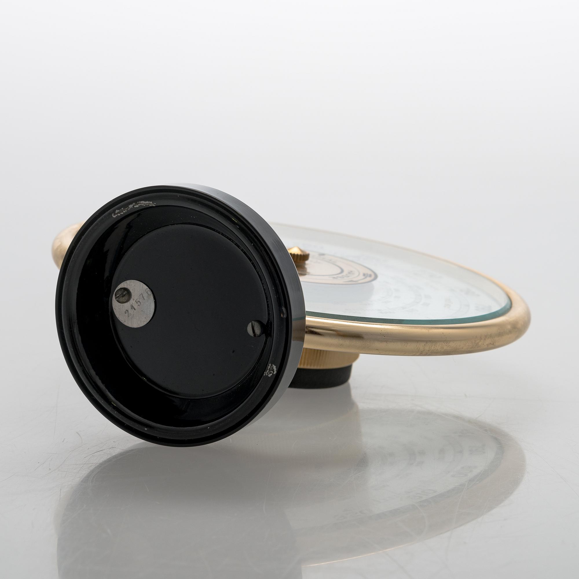 Barometer-termometer, Jaeger, modell 7.A.B, Frankrike 1900-talets mitt.