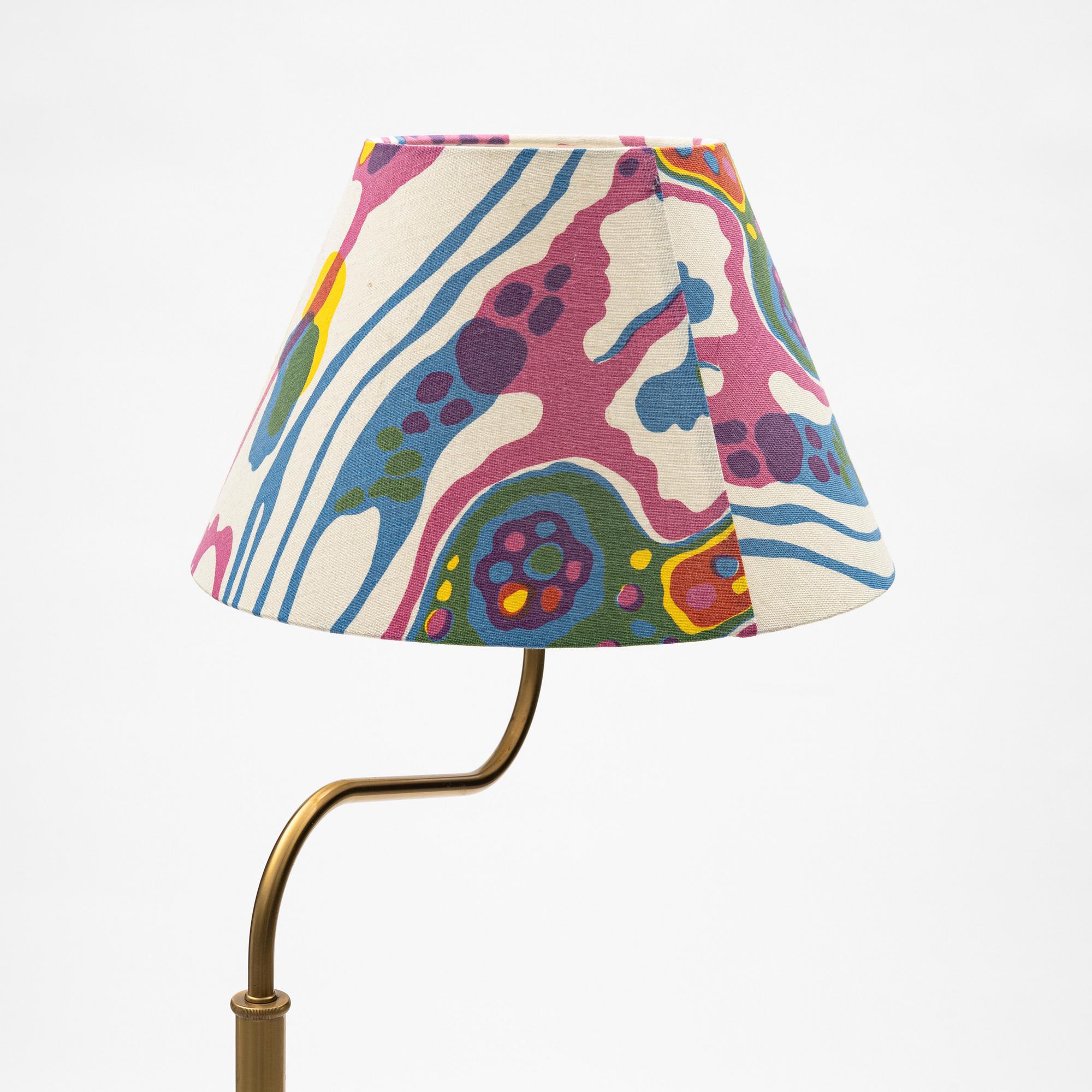Josef Frank, a model 2568 floor light, Svenskt Tenn, Sweden.
