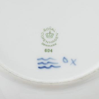 A 31-piece coffee and dinner service, 'Blue flower', Royal Copenhagen, Denmark.