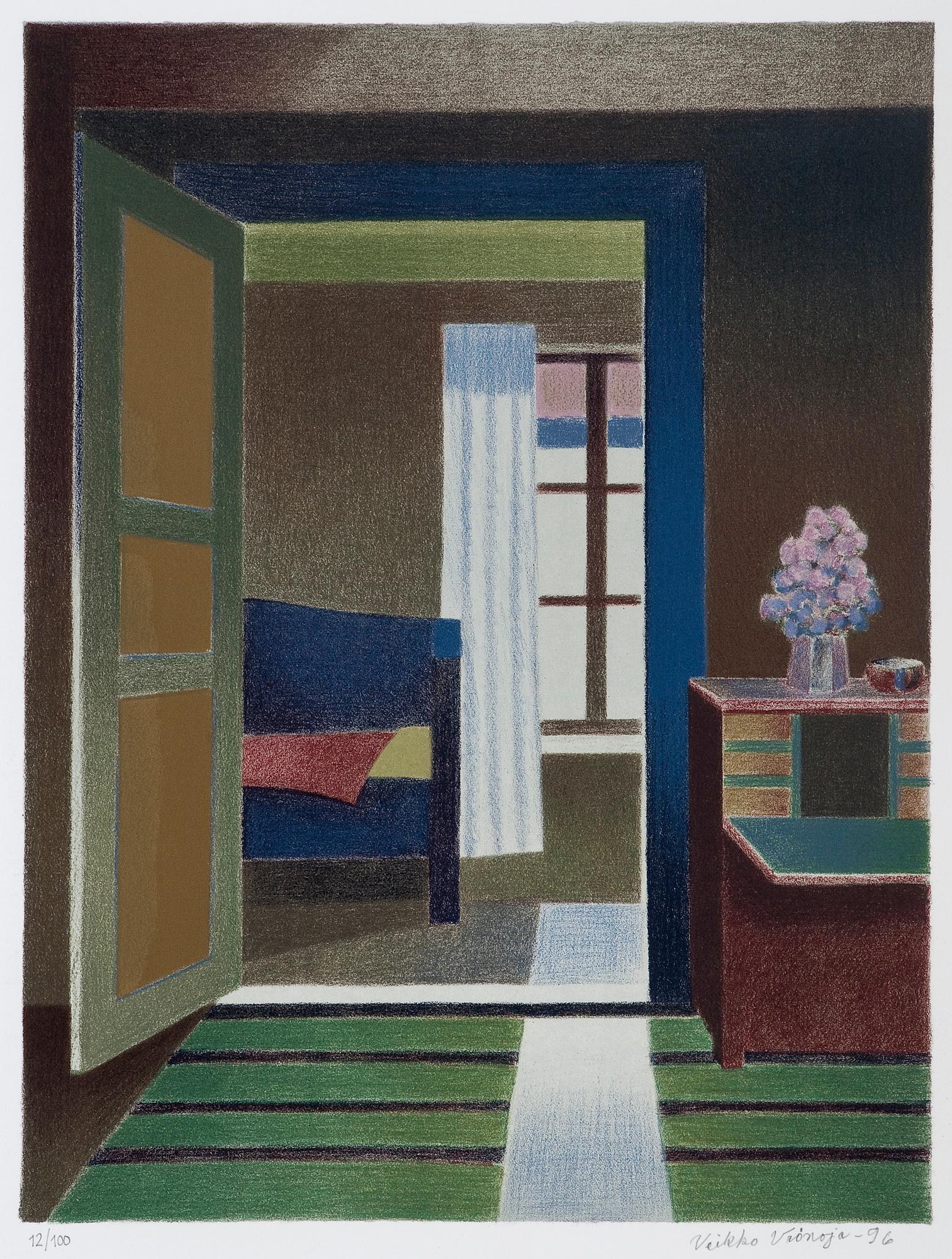 Veikko Vionoja, VEIKKO VIONOJA, INTERIOR FROM LEMPONEN.