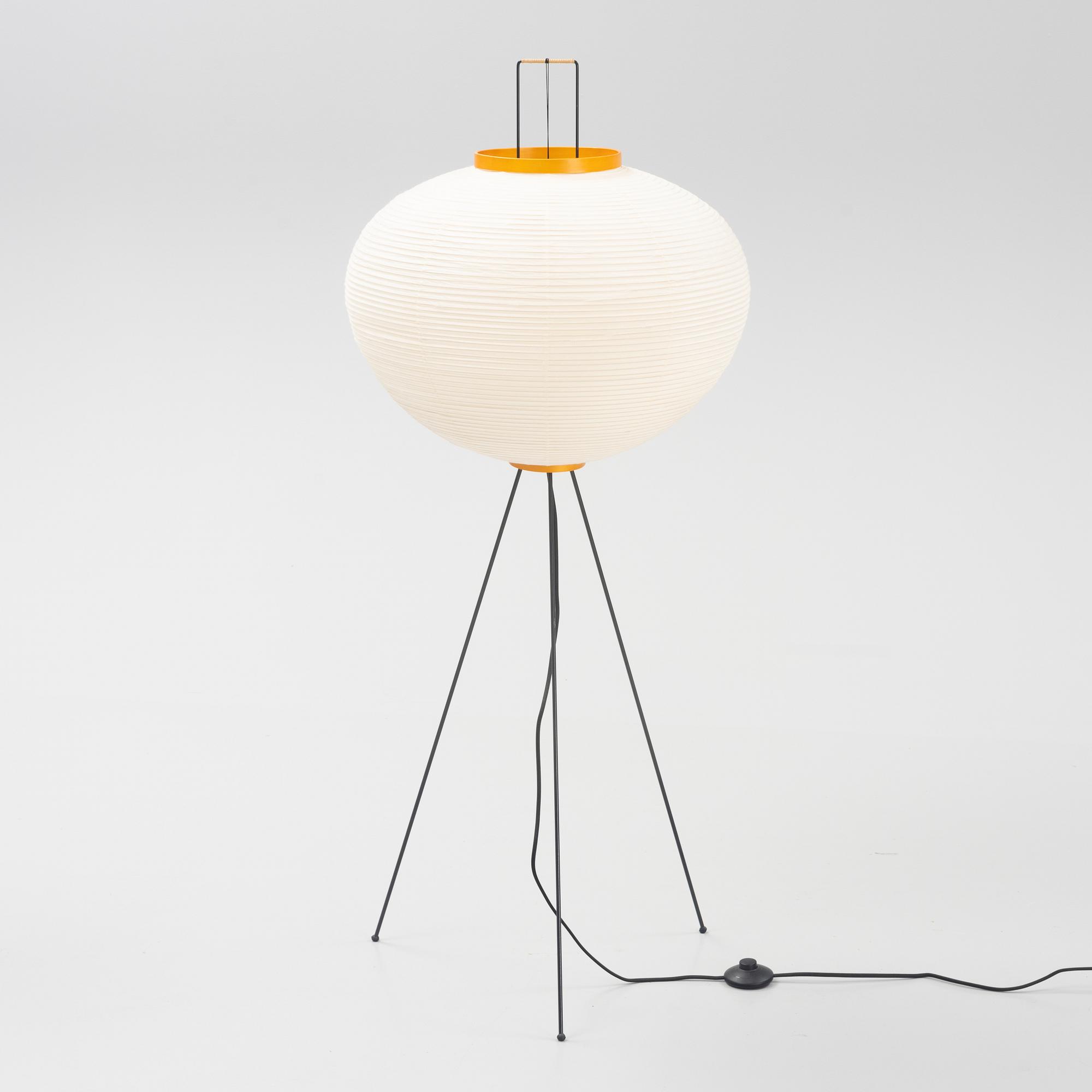 Isamu Noguchi, an 'Akari 10A' floor light, Vitra. Model designed 1951.