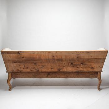 TRÅGSOFFA, rokoko/rokokostil, 1700/1800-tal.