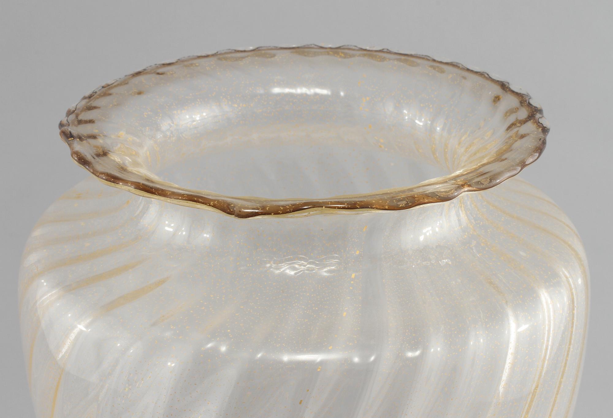 VAS, glas, Murano, Italien, 1900-tal.