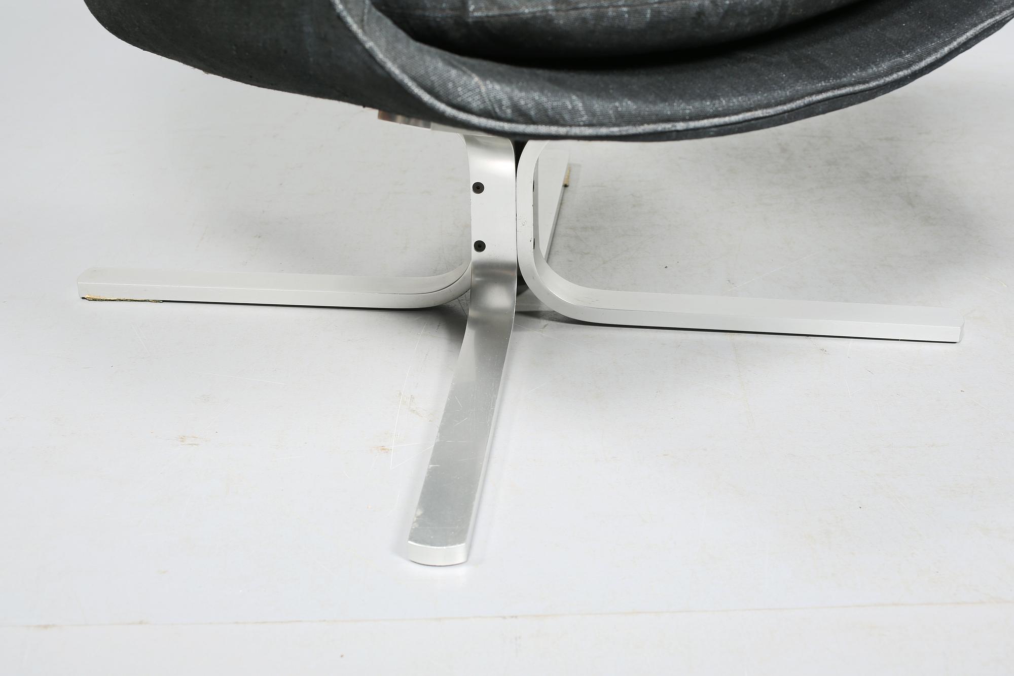 FÅTÖLJER, ett par, ur serien "Ørestad", Erik Ole Jørgensen, Dux, 1960-tal.