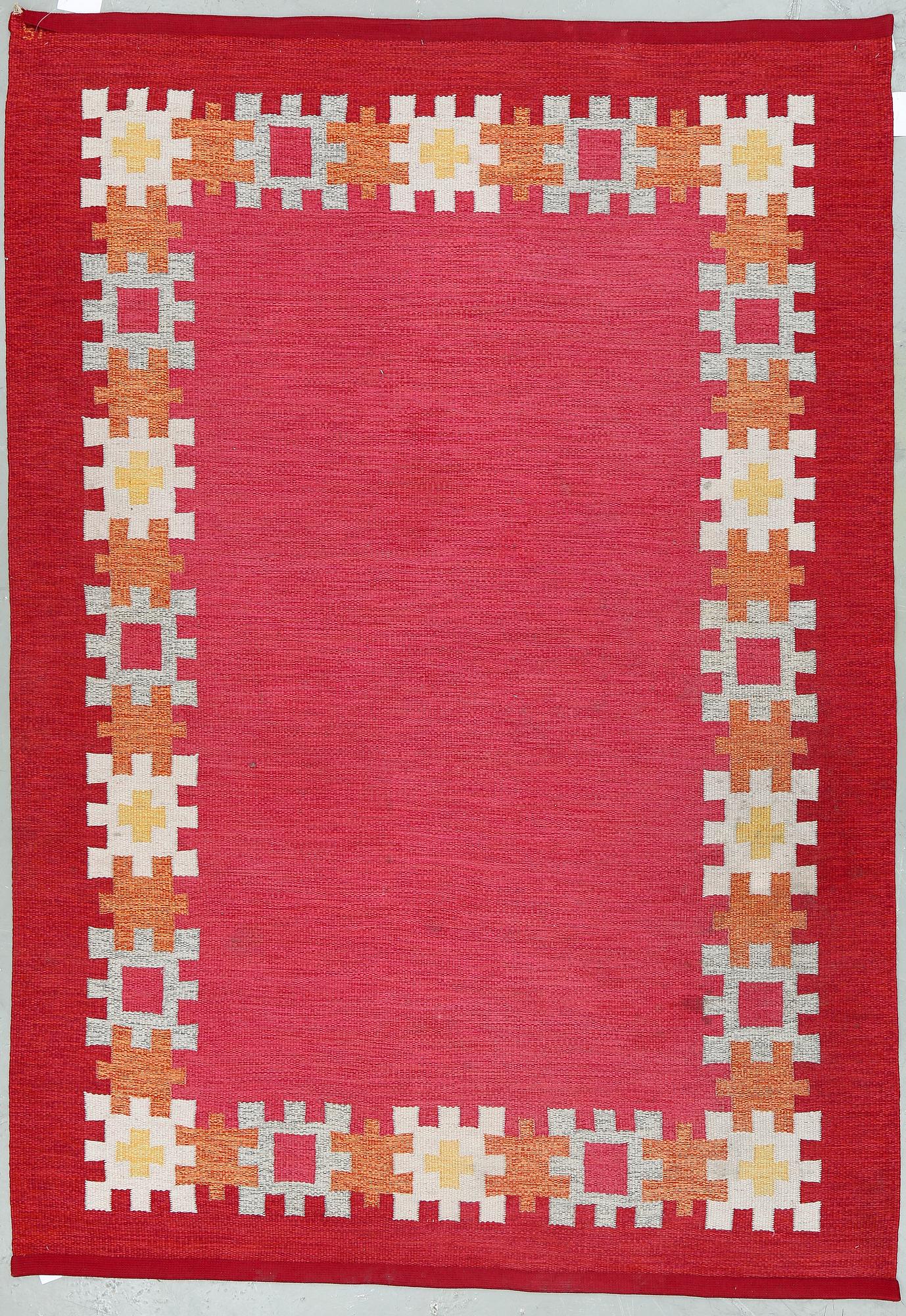 MATTA, Ingegerd Silow, rölakan. Ca 272x193 cm.