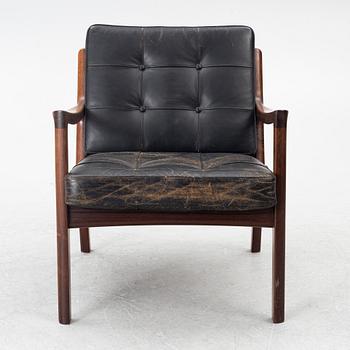 Ole Wanscher, soffa och fåtölj, "Senator", France & Son, Danmark, 1960-tal.