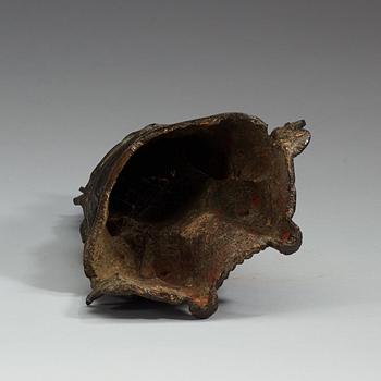 FIGURIN, brons. Xi Wangmu, Ming dynastin, 1600-tal.