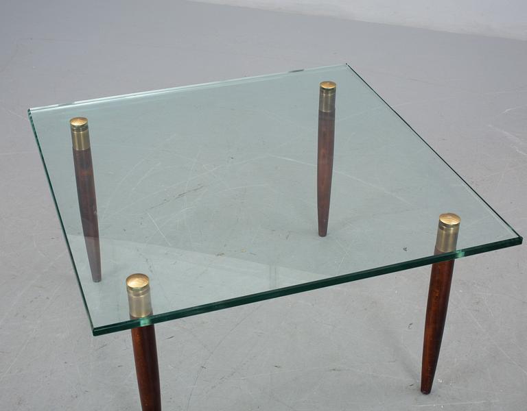 SOFFBORD, glas, Danmark, 1950/60-tal.