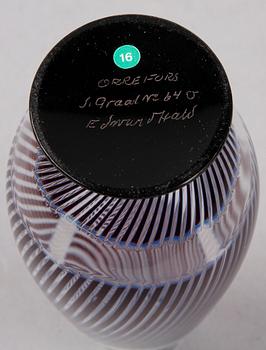 VAS SAMT SKÅL, glas, bla Edward Hald, Orrefors.