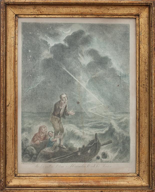 ELIAS MARTIN, etsningar, 10 st.