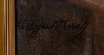 Hildegard Thorell, "Läsande gumma".