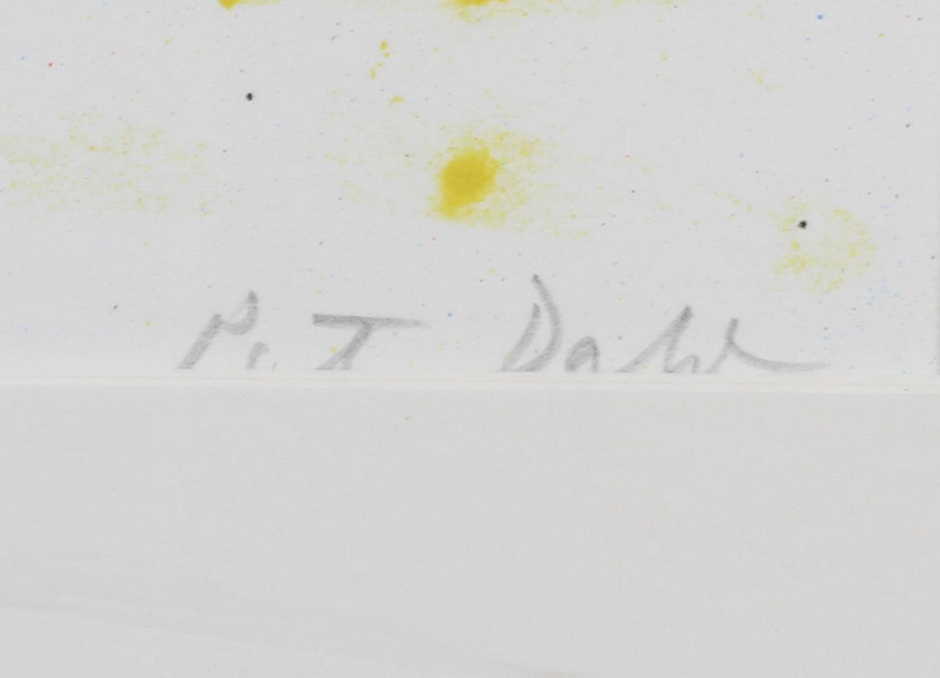 PETER DAHL, färglitografi, sign, PT.