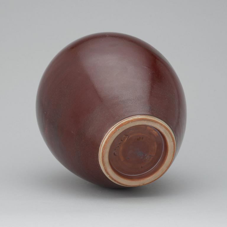 A Berndt Friberg stoneware vase, Gustavsberg Studio 1961.