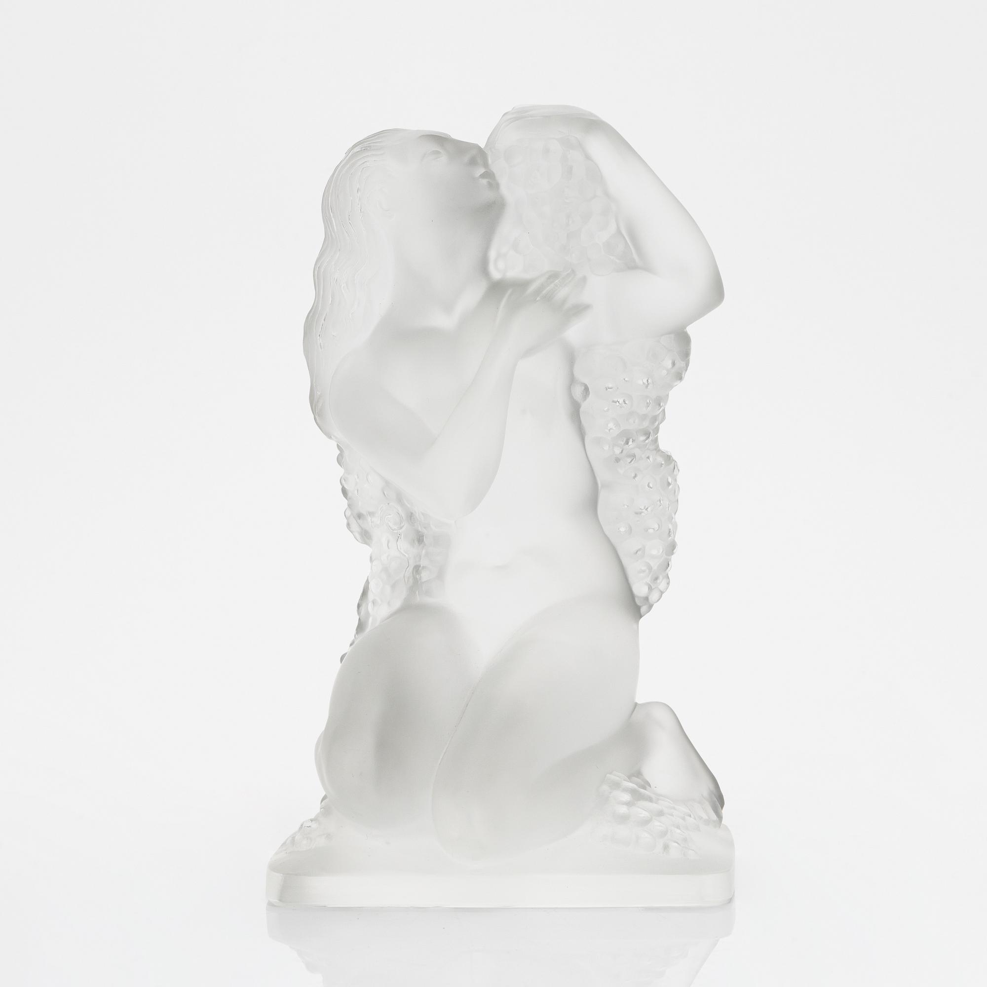 René Lalique, a glass sculpture, France.