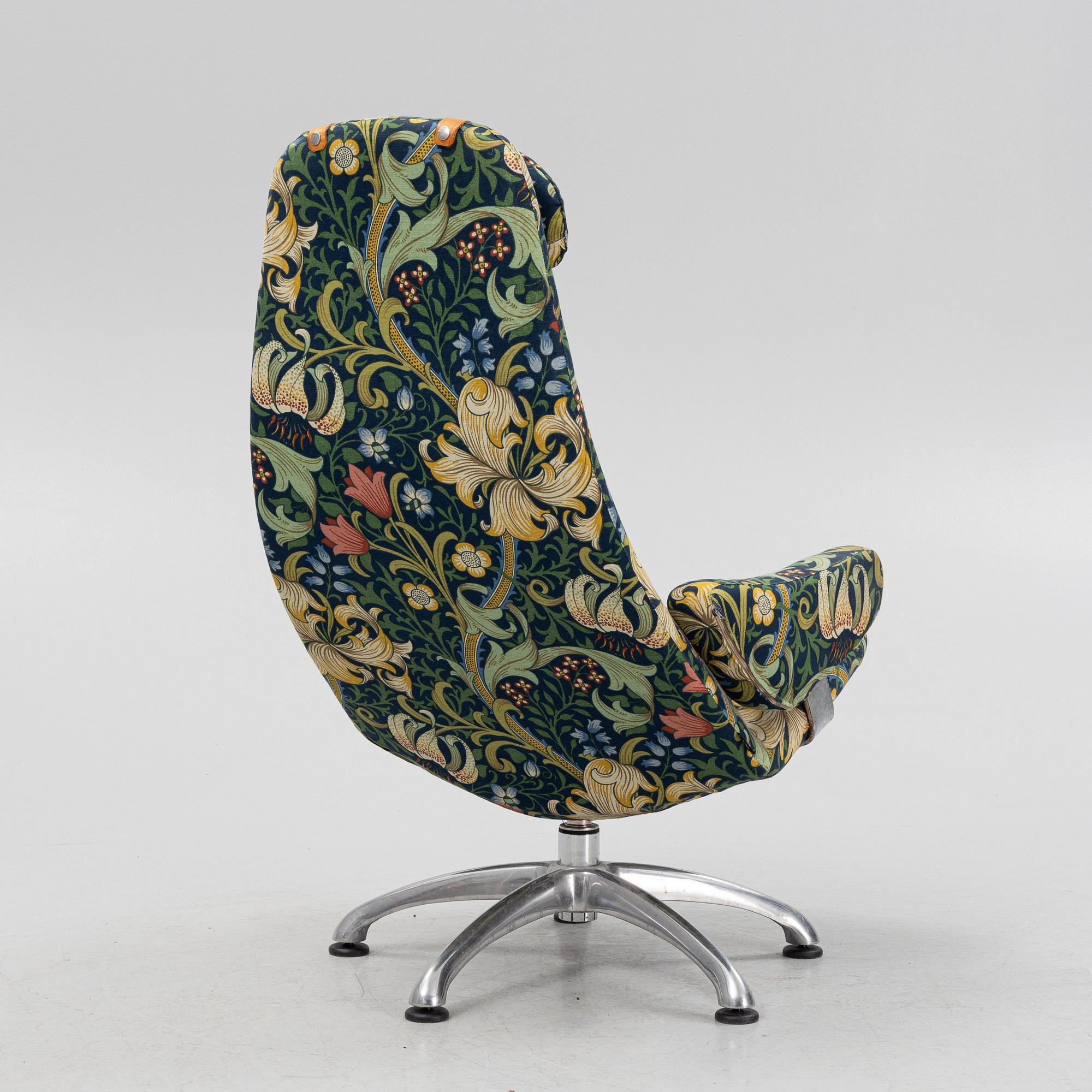 Alf Svensson snurrfåtölj ”Contourett Roto”,  DUX, 1970/80-tal.