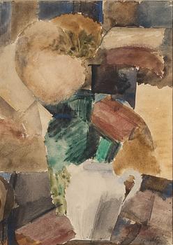 Kalle Hedberg, Mountain Landscape with Pasture.