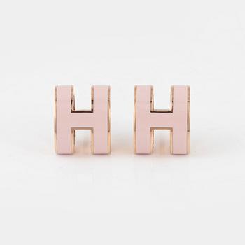 Hermès, a pair of 'Pop H' earrings, 2016.