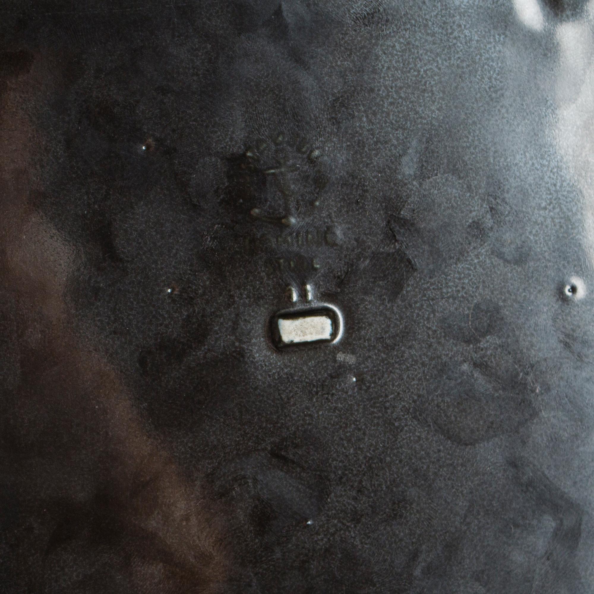 STIG LINDBERG, "DOMNINO" ASHTRAY, GUSTAVSBERG, SWEDEN.